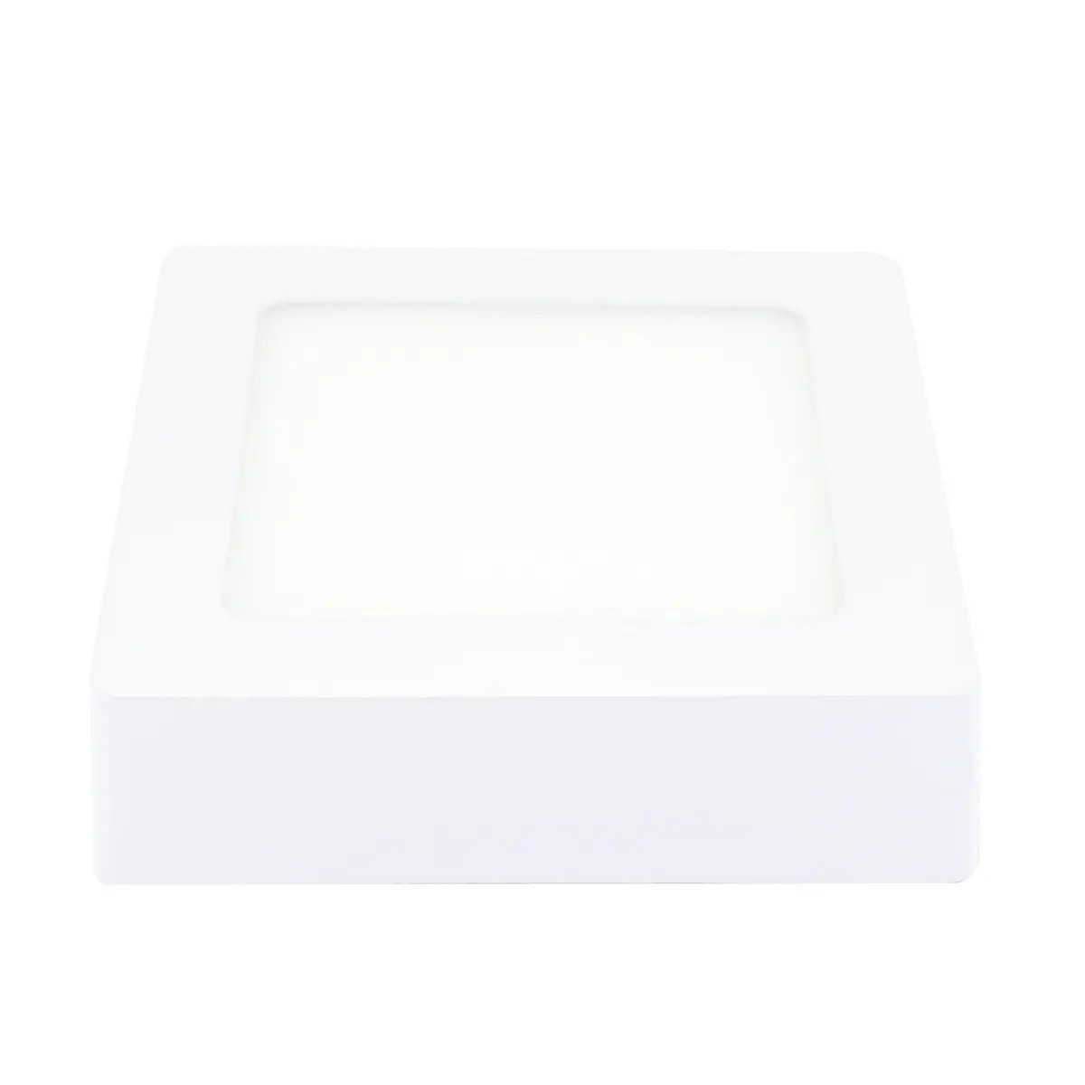 Luminario Sanelec Led 6W Sobreponer Cuadrado Frío - La Nueva Eléctrica 1
