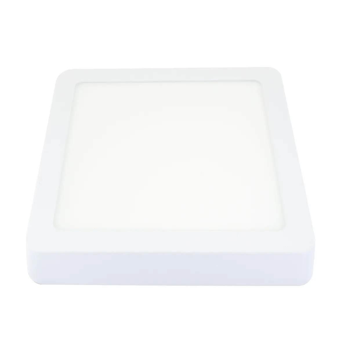 Luminario Sanelec Led 12W Sobreponer Cuadrado Frío - La Nueva Eléctrica 1
