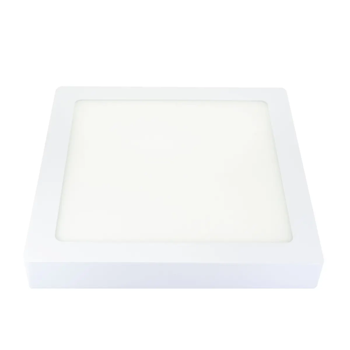 Luminario Sanelec Led 18W Sobreponer Cuadrado Cálido - La Nueva Eléctrica 1