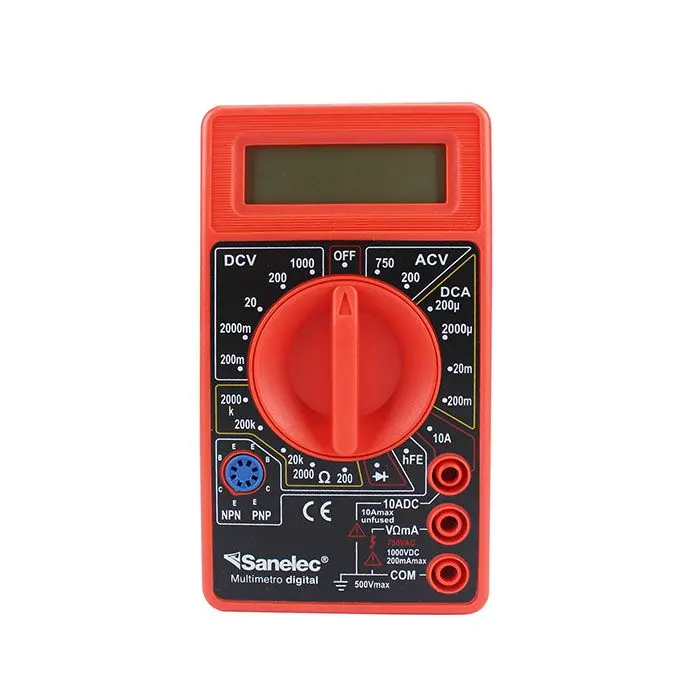 Multímetro Sanelec Dt-830B - La Nueva Eléctrica 1