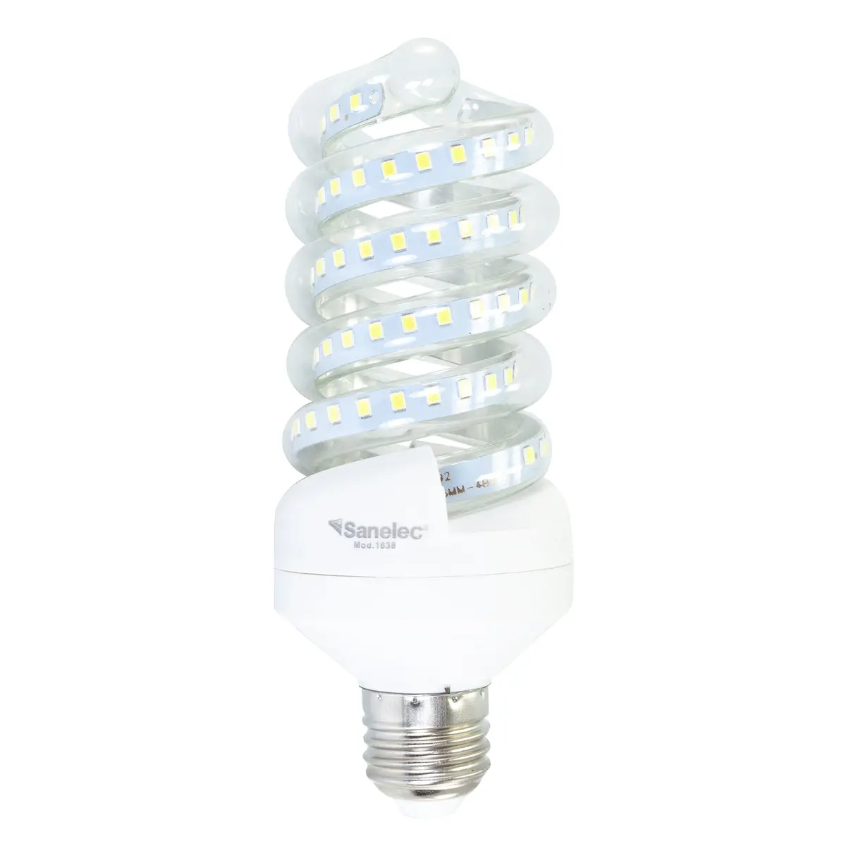 Foco Sanelec Espiral Led 20W Luz Fría Mini - La Nueva Eléctrica 1