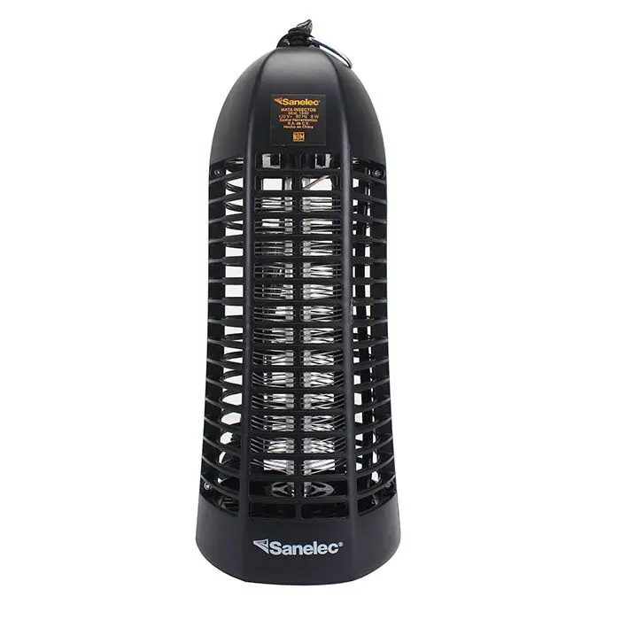 Exterminador De Insectos Sanelec 6W 120V Negro - La Nueva Eléctrica 1