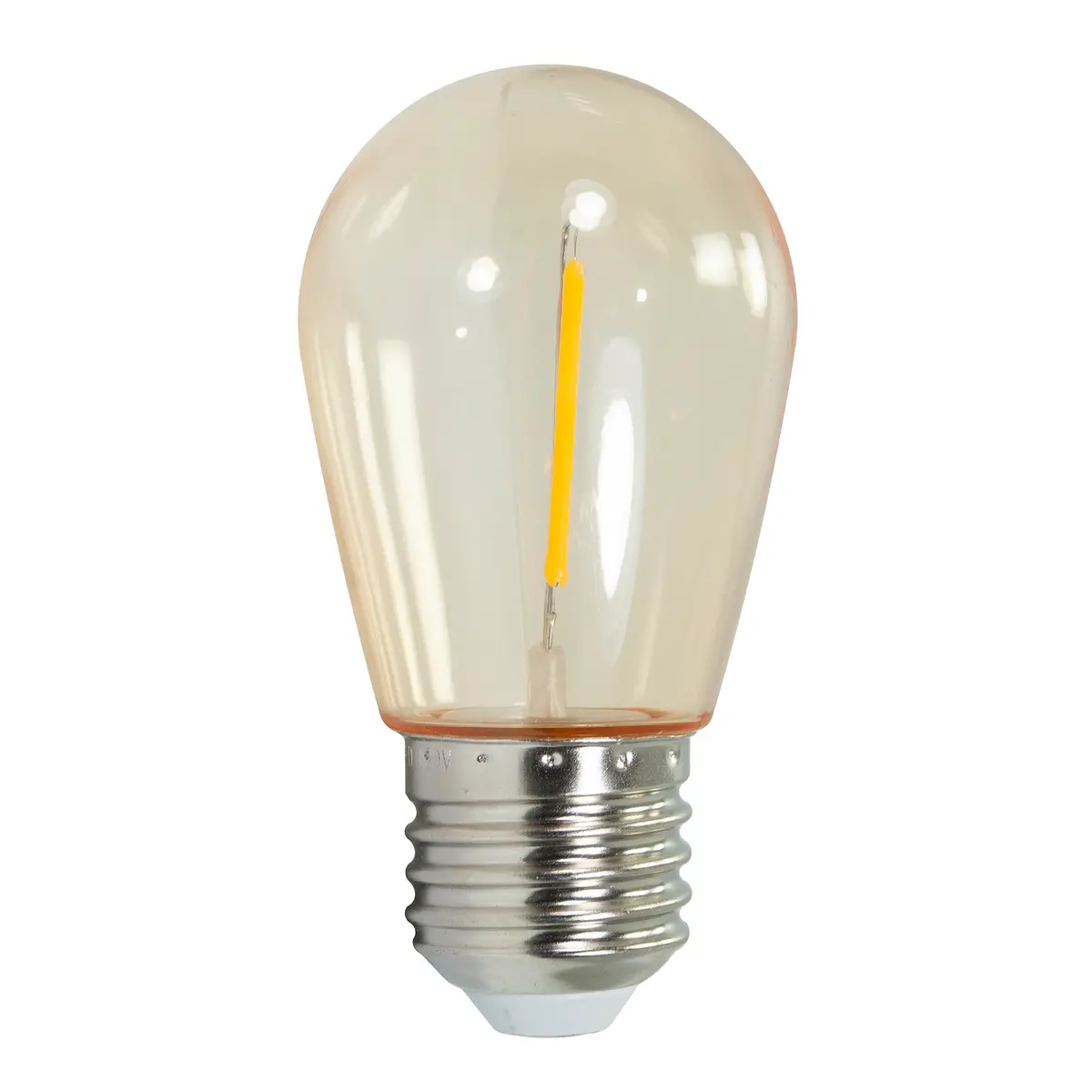 Foco Lumicraft Led 1 Watt Vintage Irrompible - La Nueva Eléctrica 1