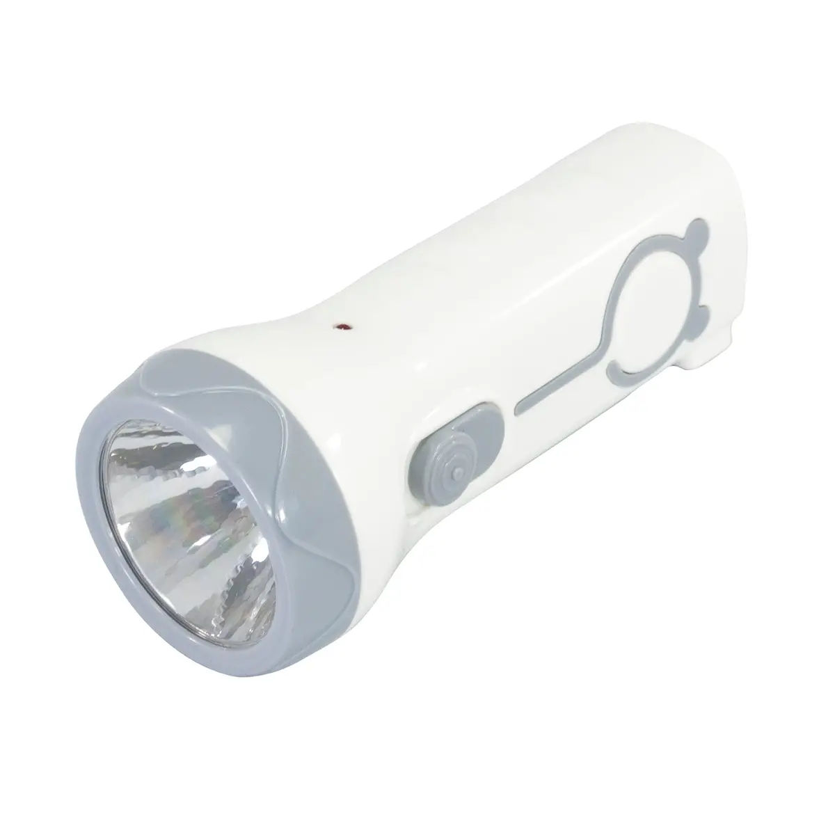 Linterna Sanelec Portátil 4 Leds Blanca Recargable - La Nueva Eléctrica 1