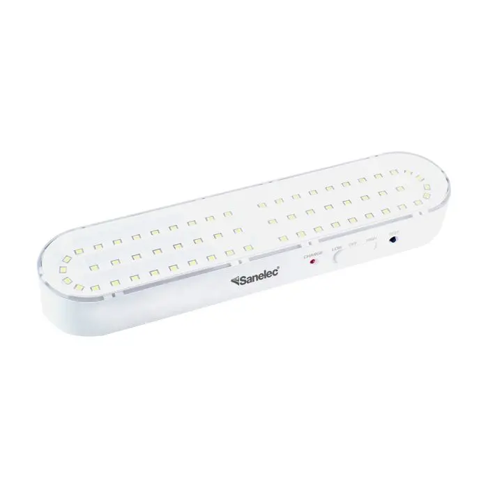 Lámpara Sanelec Led 60 Leds Emergencia - La Nueva Eléctrica 1