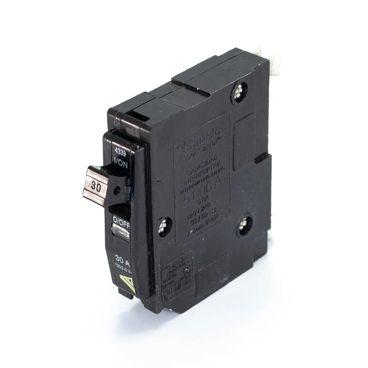 Pastilla Sanelec Termomagnética 30A - La Nueva Eléctrica 1