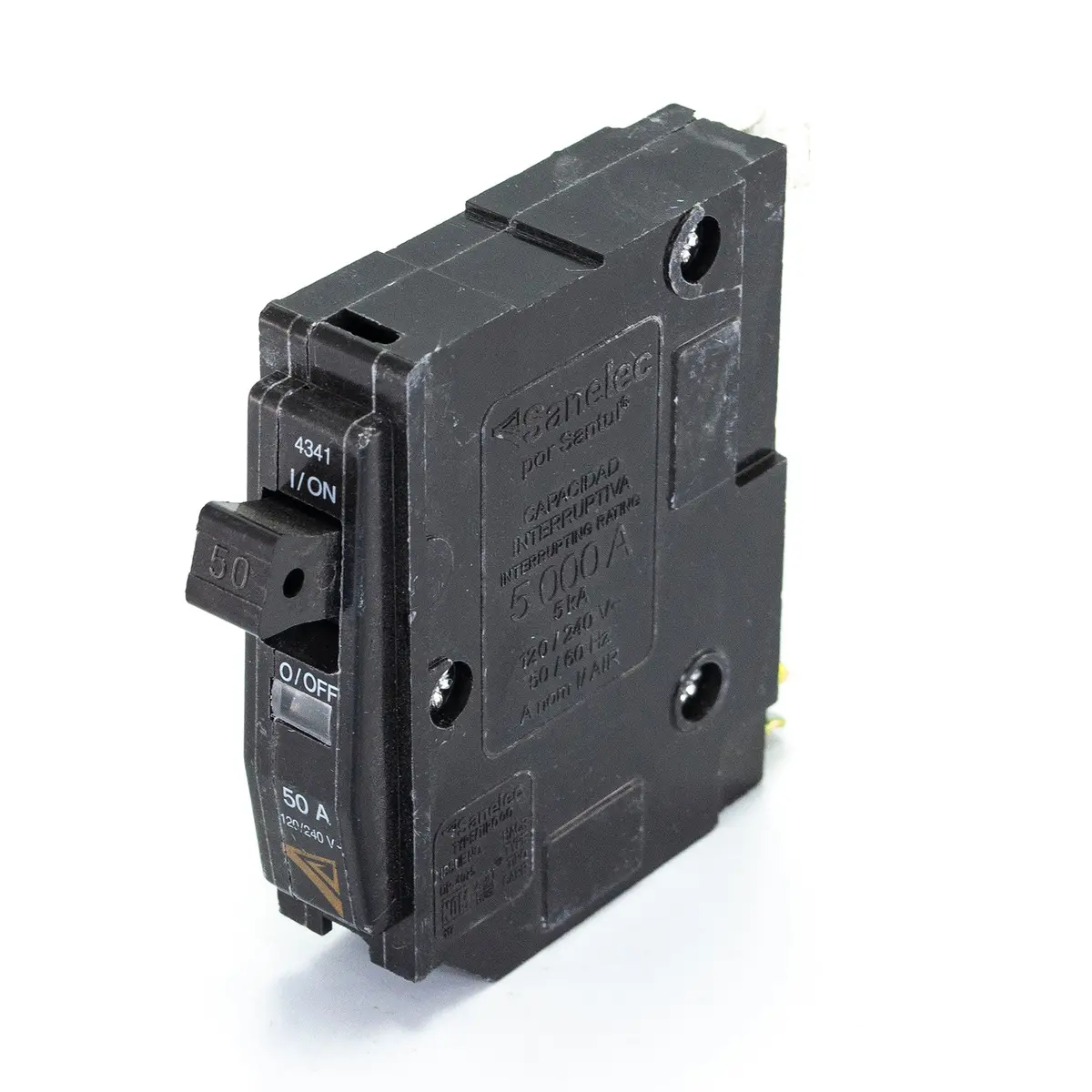 Pastilla Sanelec Termomagnética 50A - La Nueva Eléctrica 1