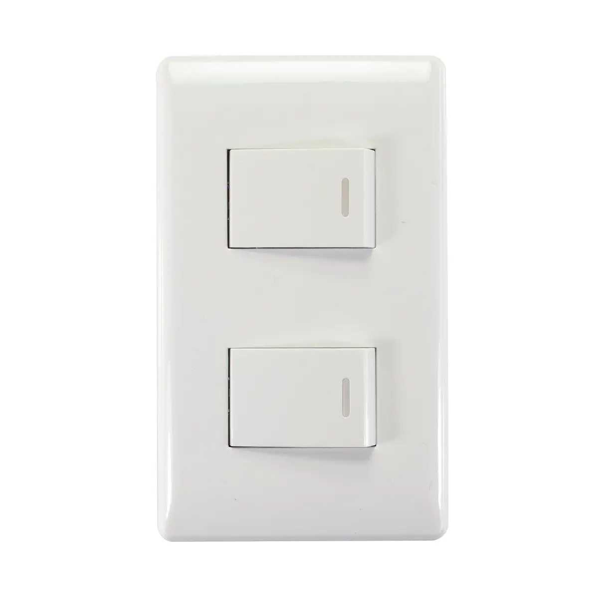 Placa Sanelec Italia Con Apagador Sencillo Y Escalera - La Nueva Eléctrica 1