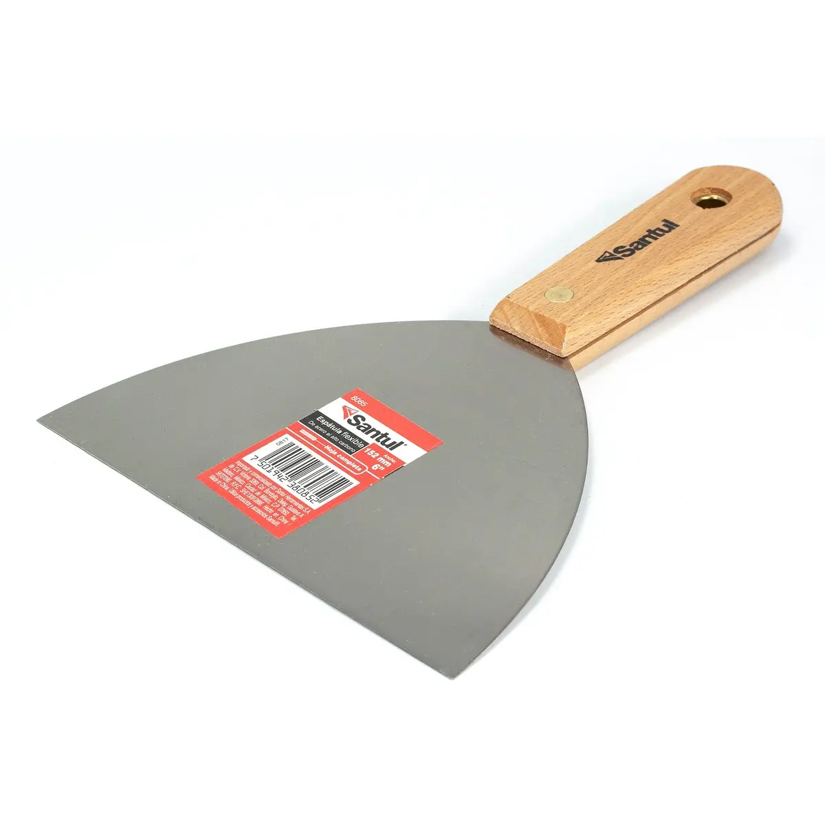 Espátula Santul Flexible 6" Mango De Madera - La Nueva Eléctrica 1