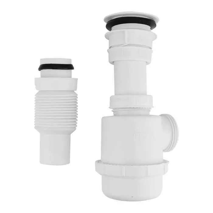 Césol Sanplom Flexible 1 1/4 De Pvc Con Trampa, Para Lavabo - La Nueva Eléctrica 1