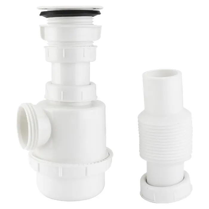 Césol Sanplom Flexible 1 1/2 De Pvc Con Trampa, Para Fregadero - La Nueva Eléctrica 1