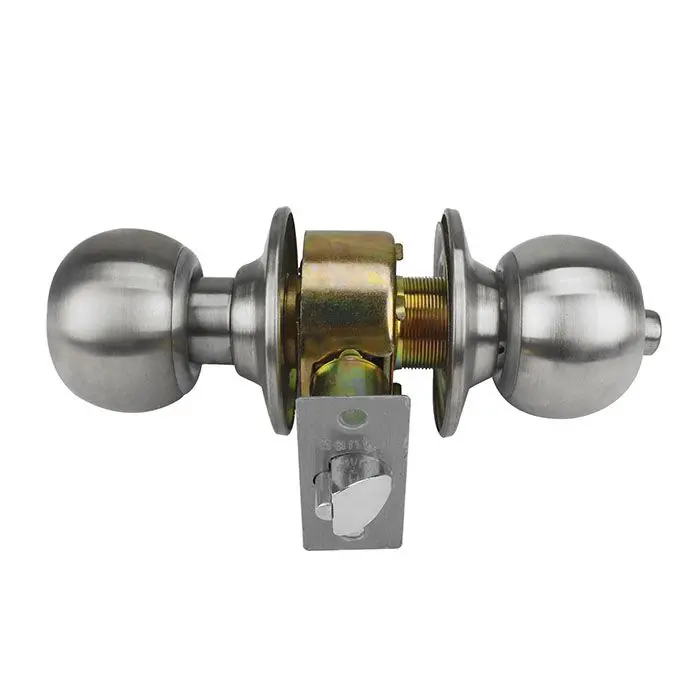 Cerradura Santul Esfera Cromo Mate P/Recámara - La Nueva Eléctrica 1