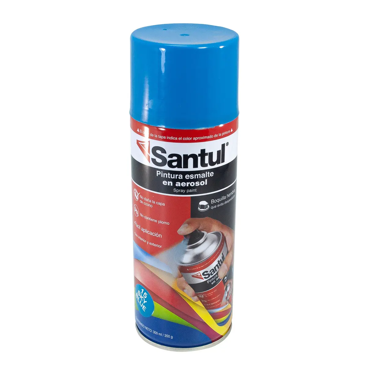 Pintura Santul Aerosol Azul Holandés 300 Ml - La Nueva Eléctrica 1
