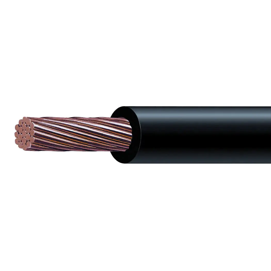 Cable Saga Cal.8 Negro - La Nueva Eléctrica 1