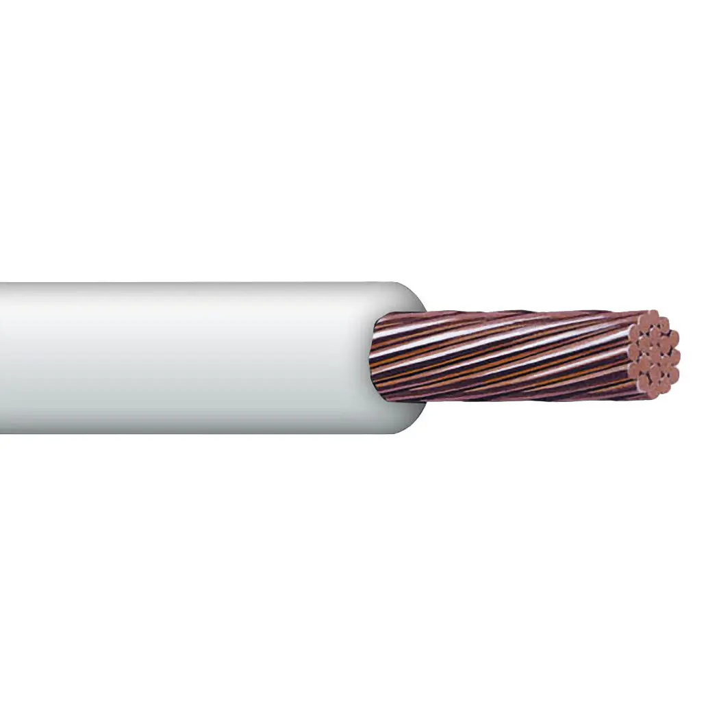 Cable Saga Cal.10 Blanco - La Nueva Eléctrica 1