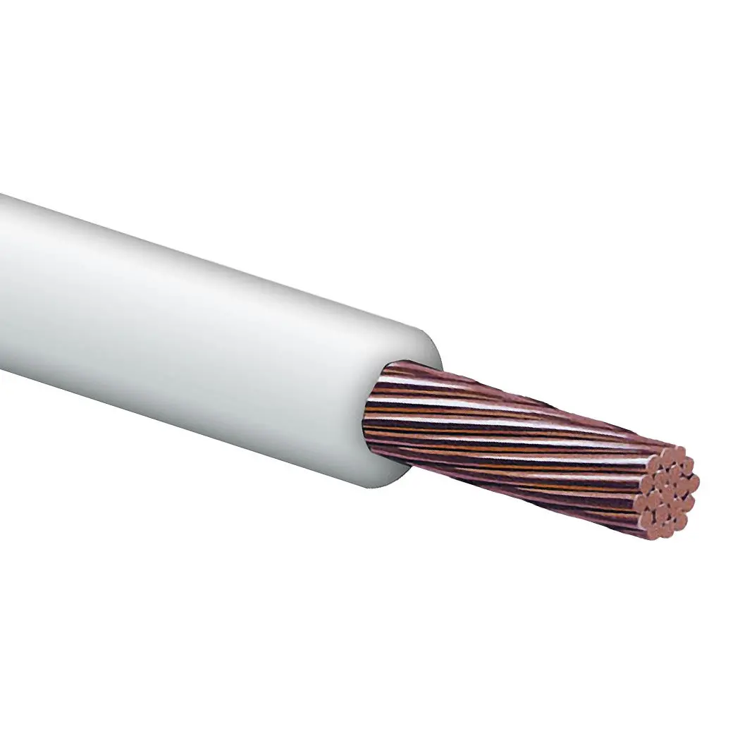 Cable Saga Cal.14 Blanco - La Nueva Eléctrica 1