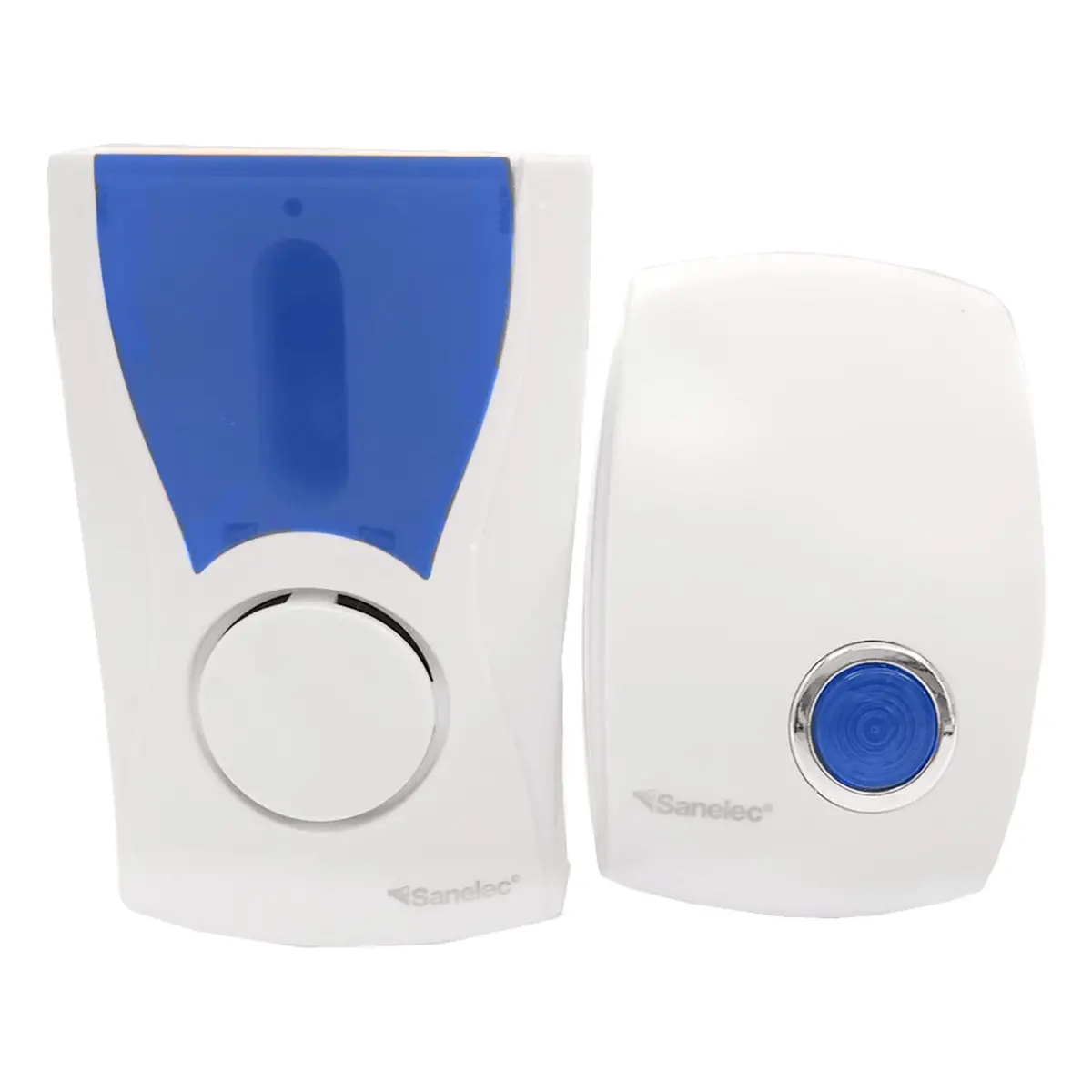 Timbre Sanelec Inalámbrico Azul - La Nueva Eléctrica 1