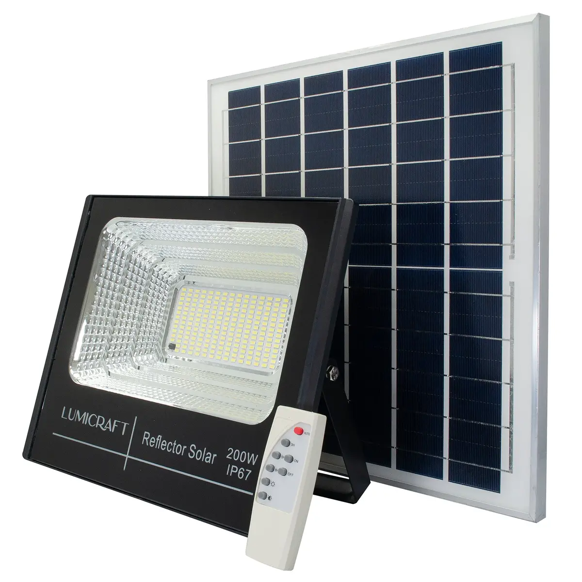 Reflector Lumicraft Led 200W Solar - La Nueva Eléctrica 1