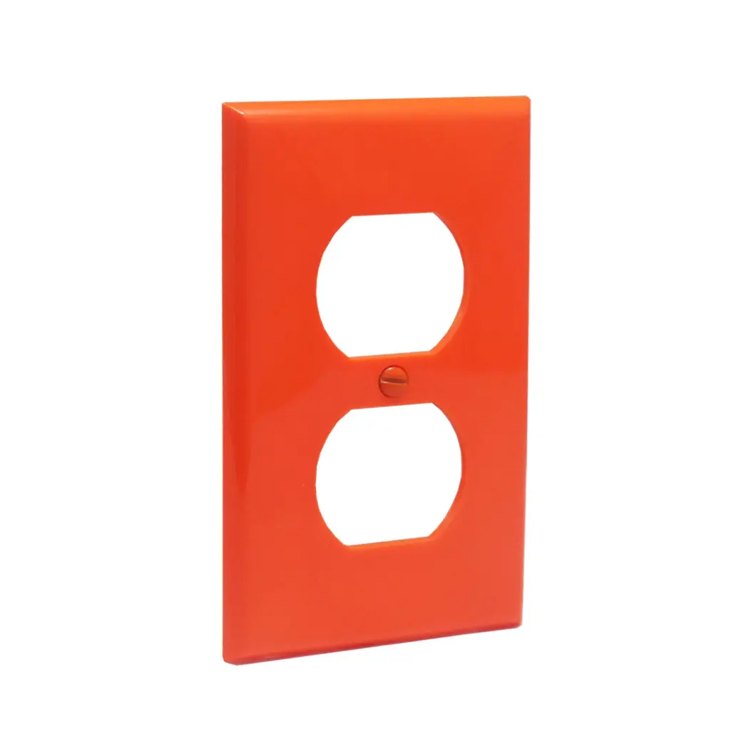 Placa Samy Duplex Nylon Naranja Se-2132Nx - La Nueva Eléctrica 1