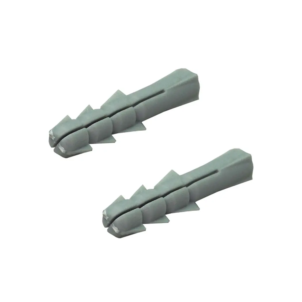 Taquete Samy Plástico 1/4 Gris C/100Pz - La Nueva Eléctrica 1