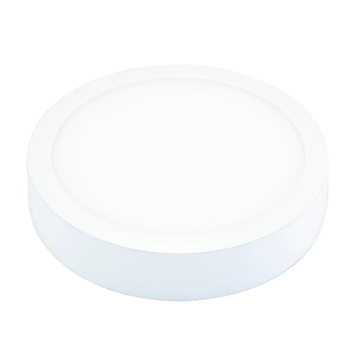 Luminario Illux Smd Led Redondo 8W Blanco 3000K - La Nueva Eléctrica 1