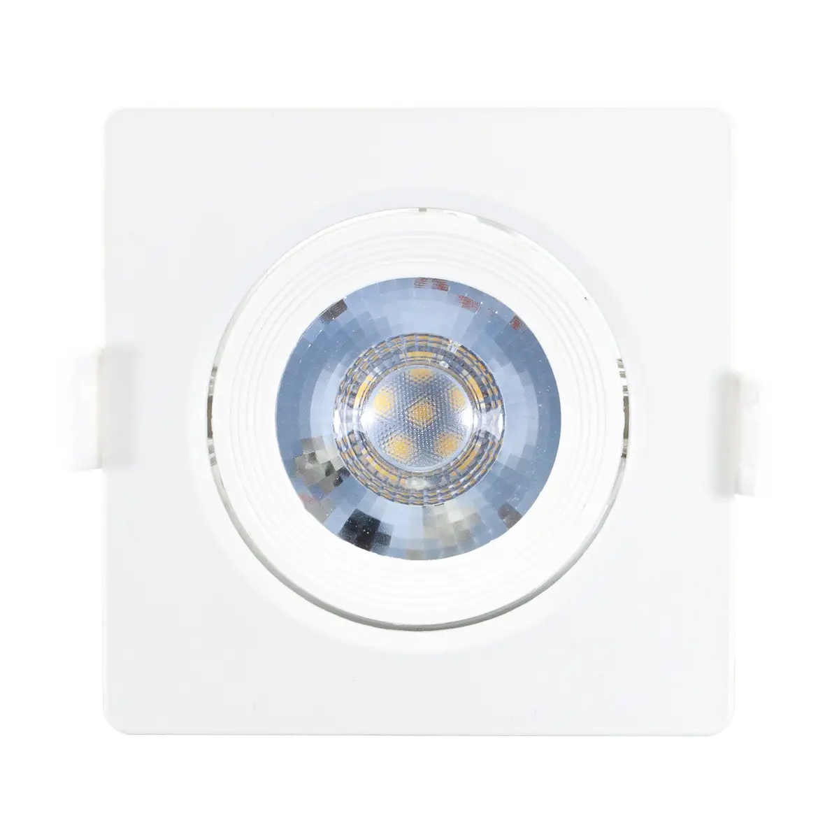 Luminario Illux Led Cuadrado 5W Driver A 110-240V 65K - La Nueva Eléctrica 1
