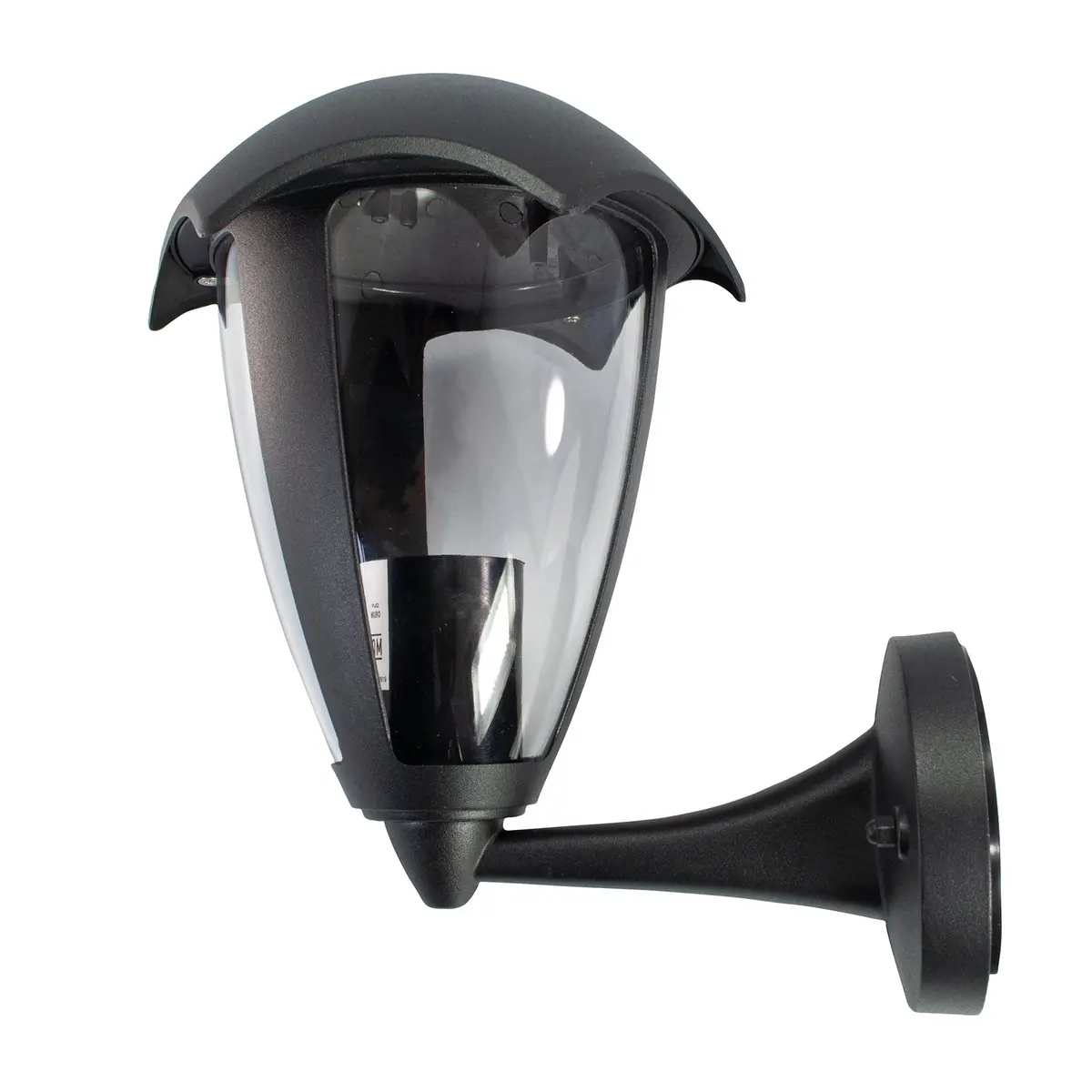 Farol Tishman Base Inferior Negro E27 - La Nueva Eléctrica 1