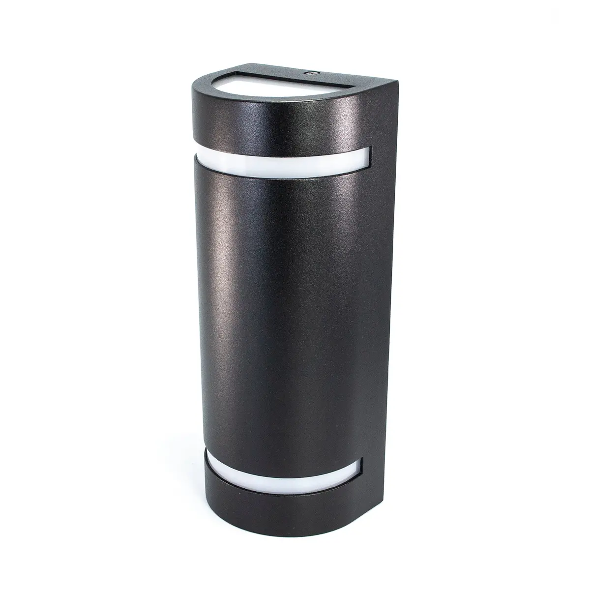 Luminario Tishman Aluminio Negro 2Xgu10 - La Nueva Eléctrica 1