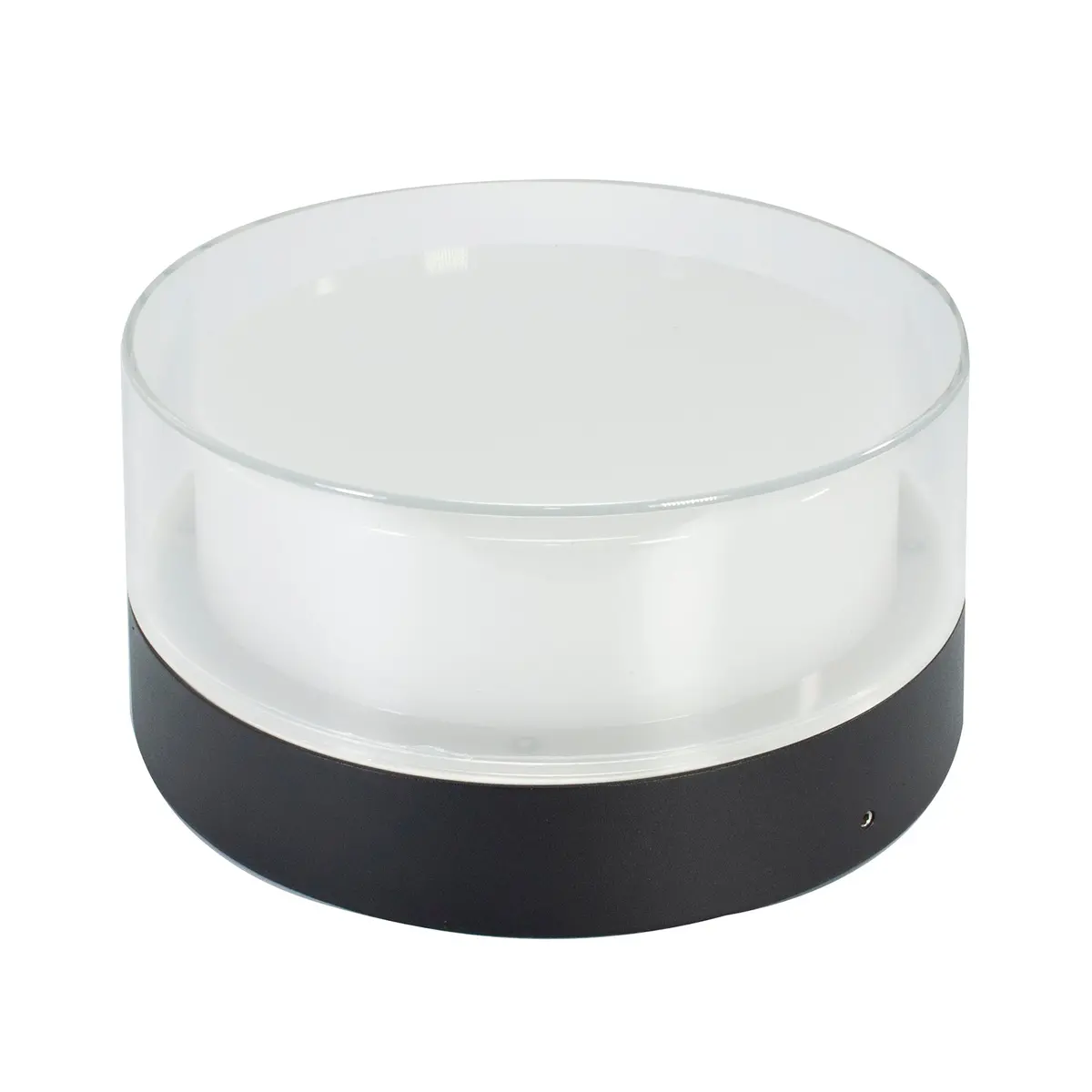 Luminario Tishman Led Aluminio Negro 11W 3000K Pantalla Pc - La Nueva Eléctrica 1