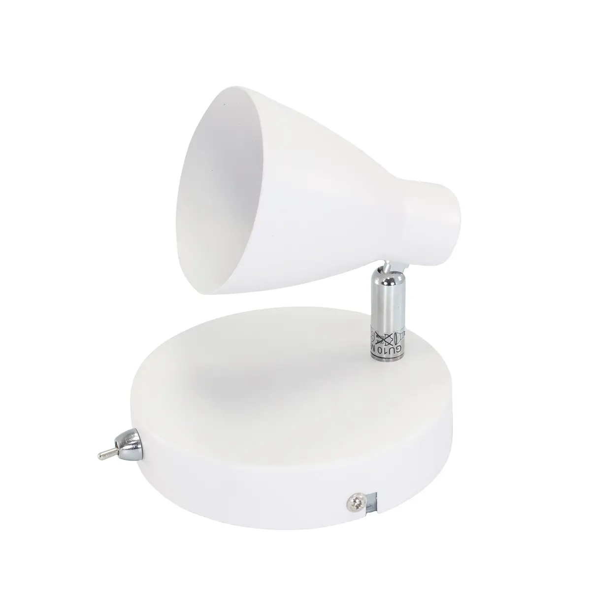 Luminario Illux Para Riel Blanco Para Gu10 - La Nueva Eléctrica 1