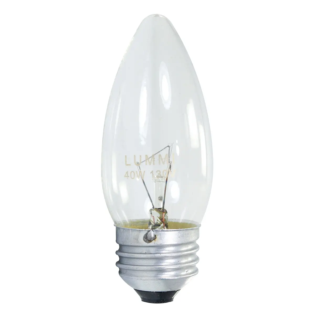 Foco Lummi E26 Tipo Vela 40W - La Nueva Eléctrica 1