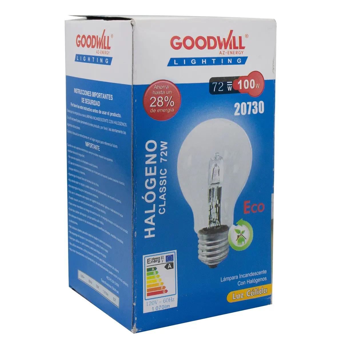 Foco Good Will Halógeno 40 Watts - La Nueva Eléctrica 1