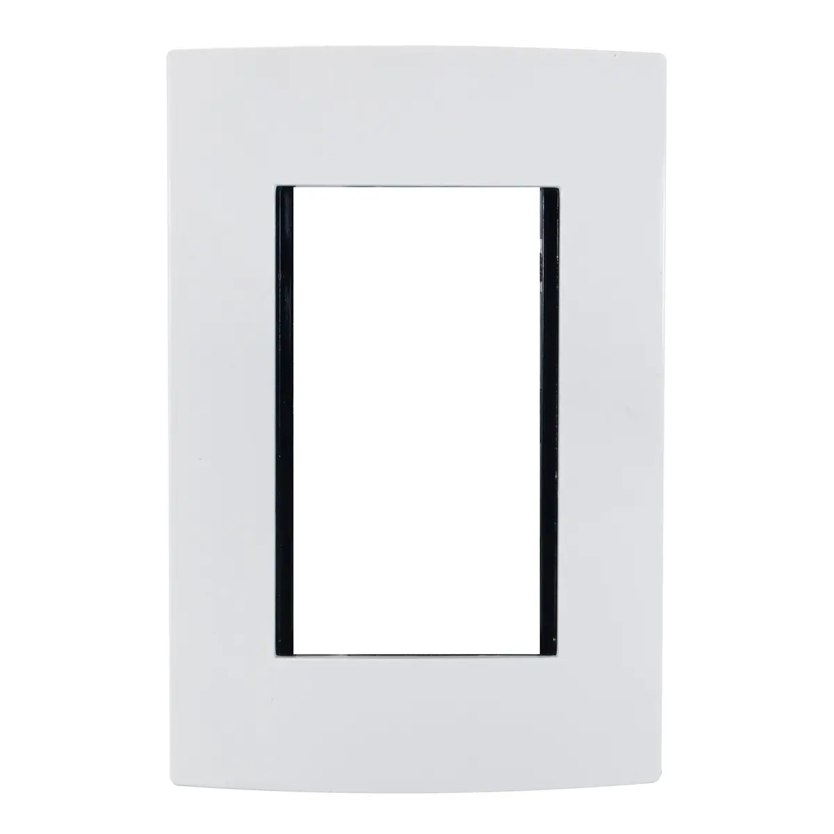 Placa Leviton Modular Ultra 3 Módulos Blanca - La Nueva Eléctrica 1