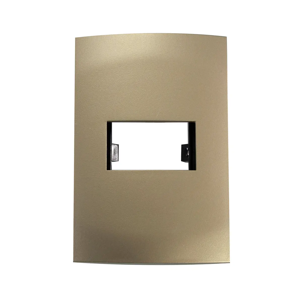 Placa Leviton Modular Ultra 1 Módulo Champagne - La Nueva Eléctrica 1