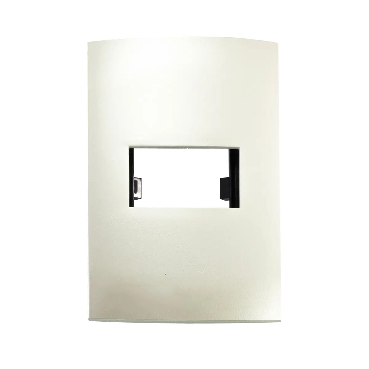 Placa Leviton Modular Ultra 1 Módulo Blanco Perlado - La Nueva Eléctrica 1