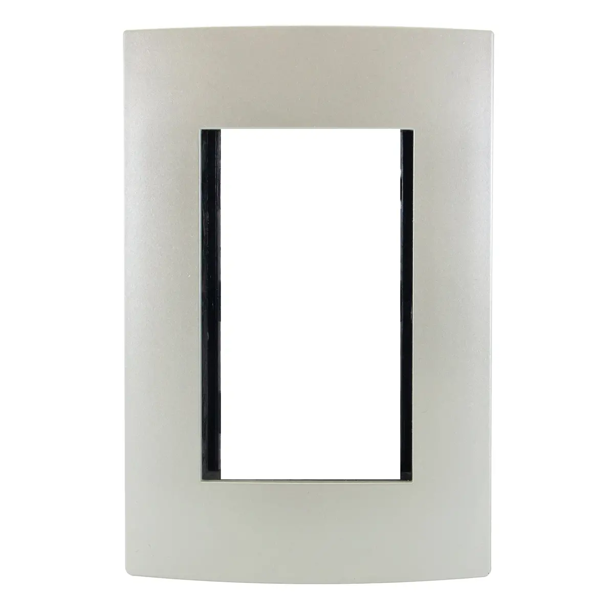 Placa Leviton Modular Ultra 3 Módulos Blanco Perlado - La Nueva Eléctrica 1
