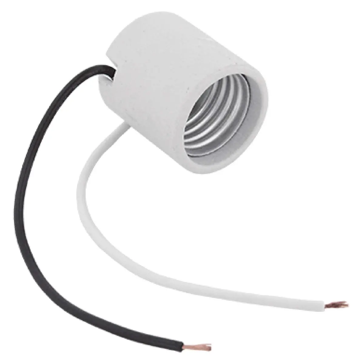 Soquet Kley Porcelana Candil Con Cables - La Nueva Eléctrica 1