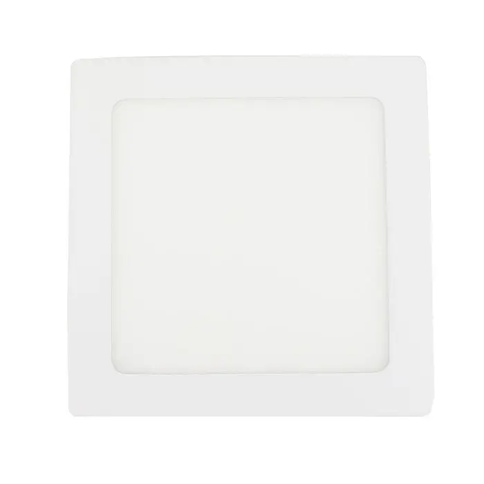 Luminario Sanelec Led 12W Sobreponer Cuadrado Cálido - La Nueva Eléctrica 1