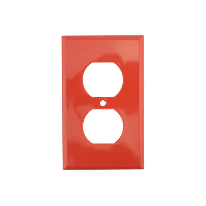Placa Sanelec Dúplex Naranja - La Nueva Eléctrica 1