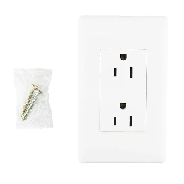 Placa Sanelec Italia Con 2 Contactos - La Nueva Eléctrica 1
