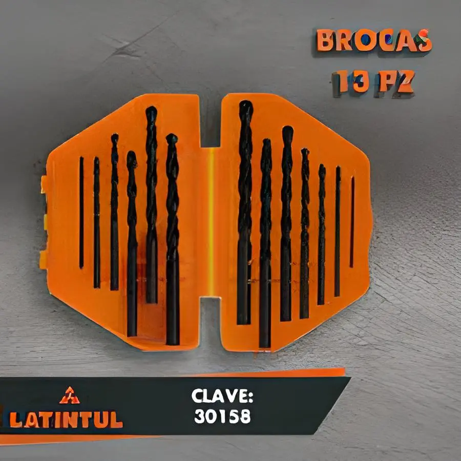 Brocas Latintul Avv Juego 13 Piezas - La Nueva Eléctrica 1