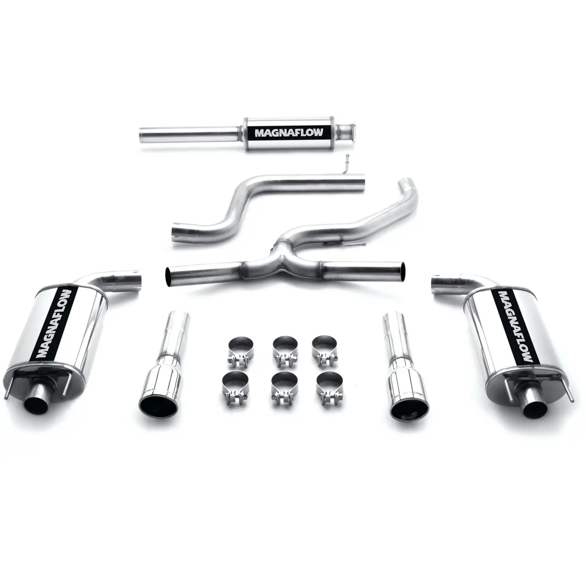 Magnaflow 2006-2007 Chevrolet Monte Carlo Ss 5.3L Street Series Cat-Back Performance Exhaust System 16727 1