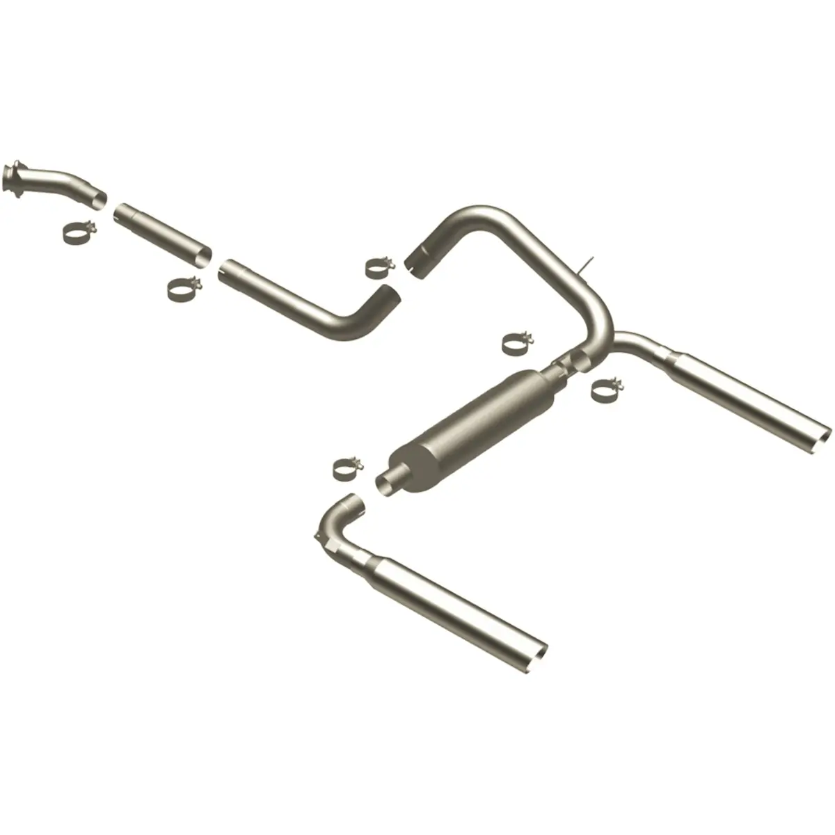 Magnaflow Street Series Cat-Back Performance Exhaust System 16829 1