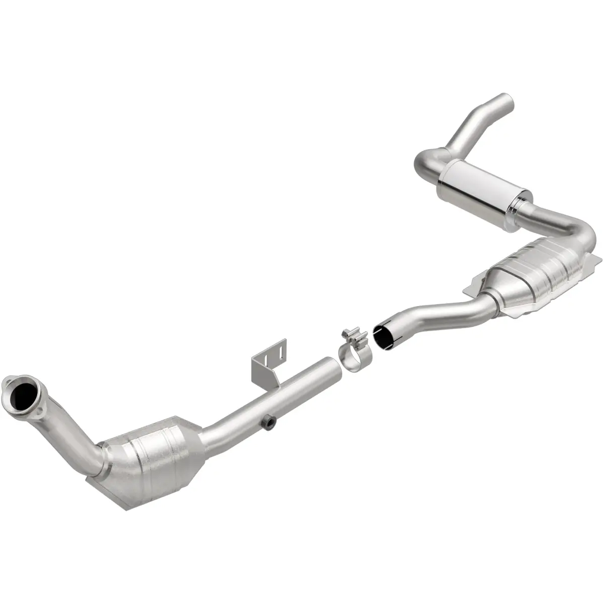 Magnaflow 2001-2002 Mercedes-Benz Ml320 3.2L Oem Grade Federal / Epa Compliant Direct-Fit Catalytic Converter 49865 1